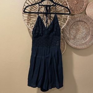 Black Abercrombie Women’s Romper